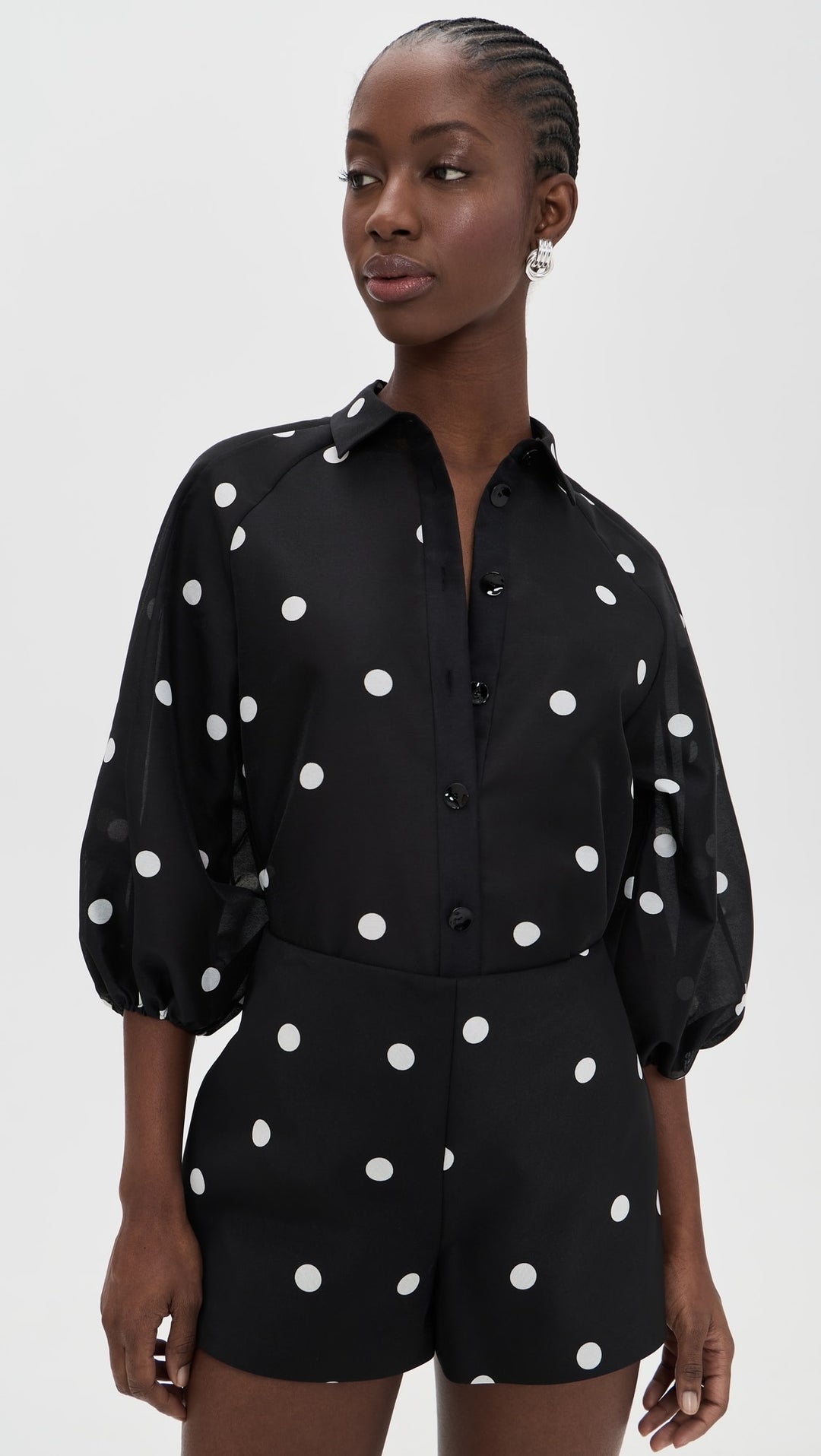 Cambridge Top - Black/White