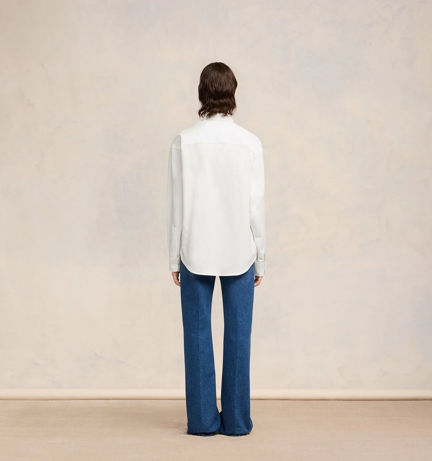 Ami De Coeur Boxy Fit Shirt - Natural White