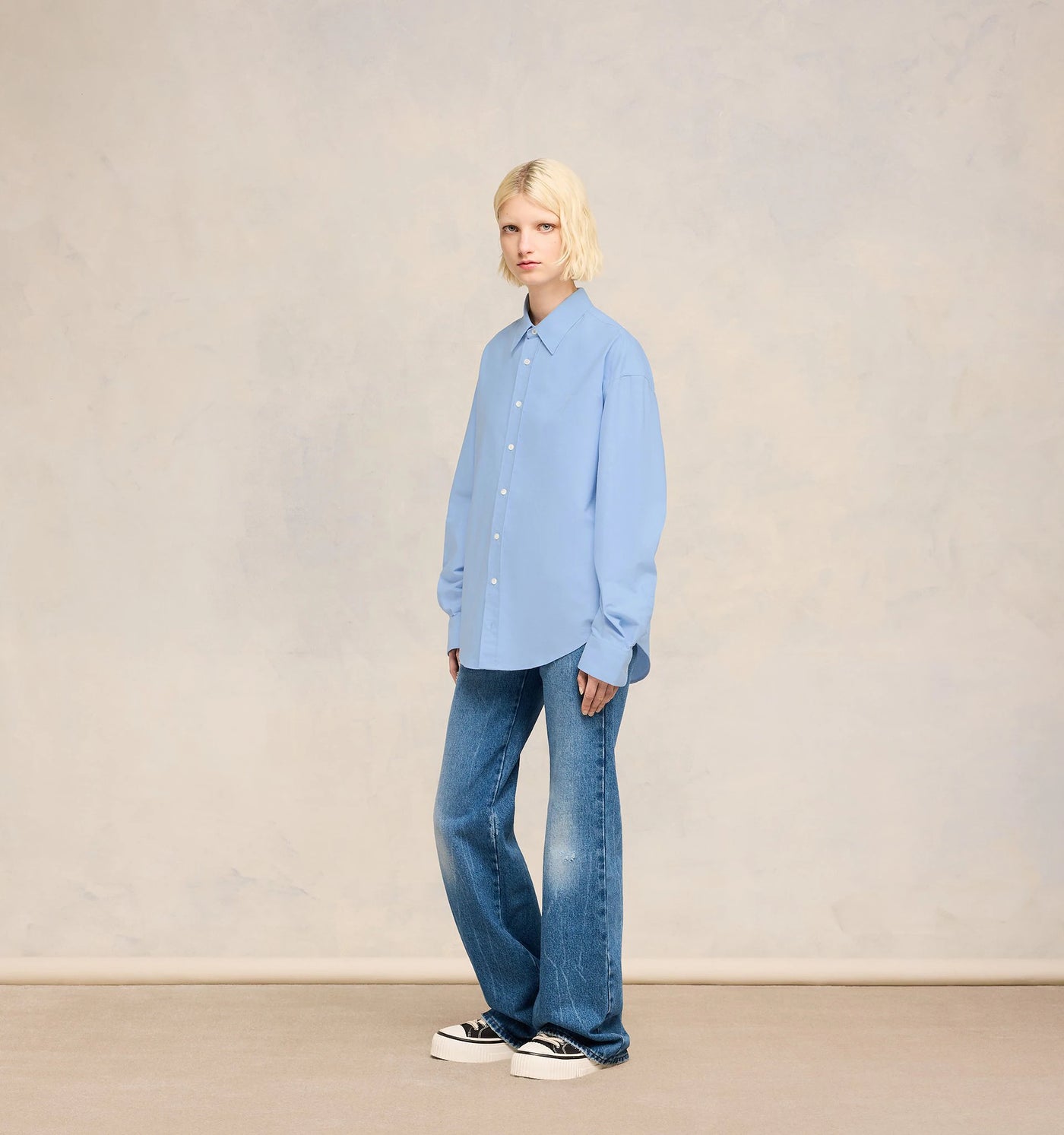 Ami De Coeur Classic Shirt - Cashmere Blue