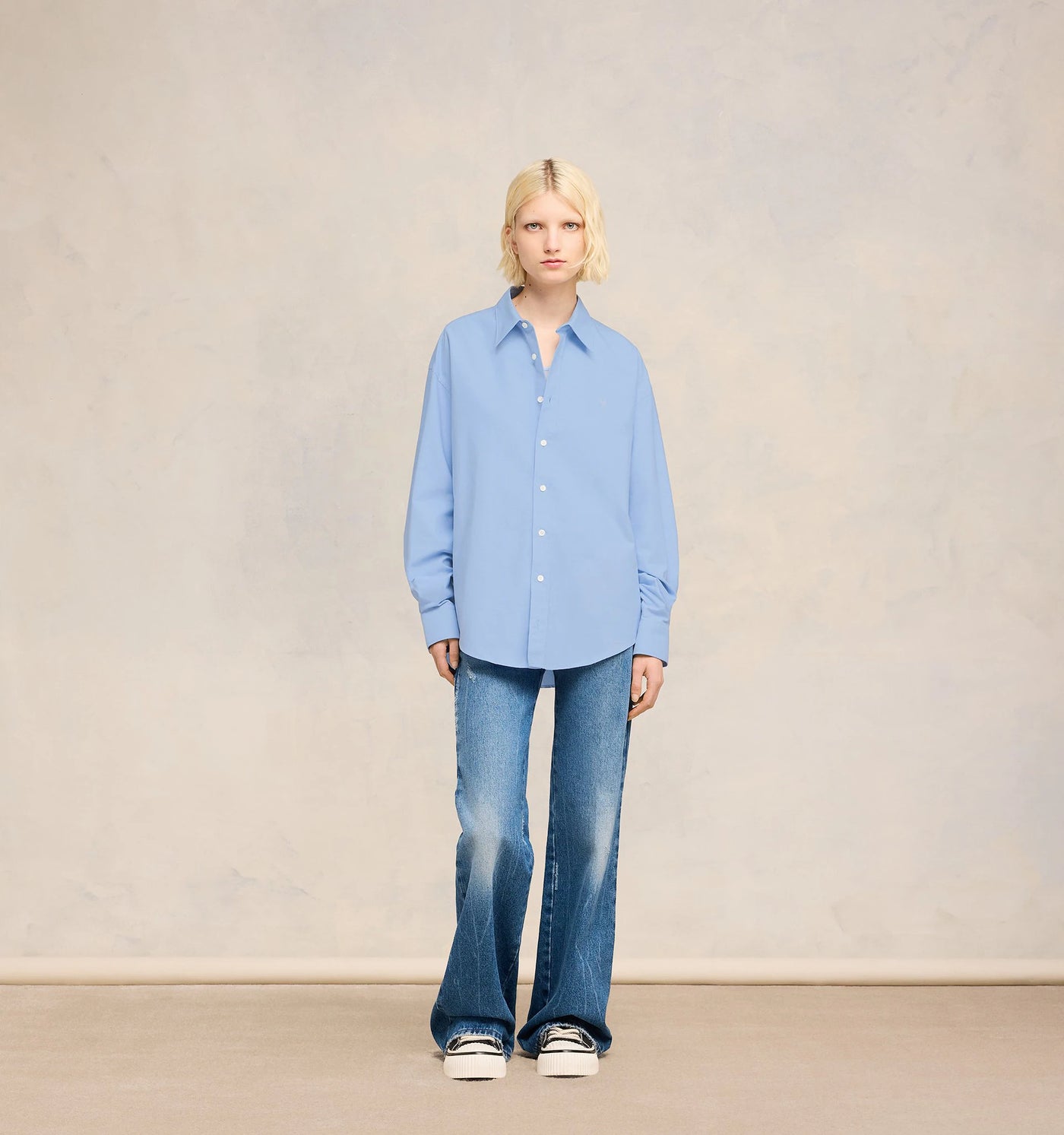 Ami De Coeur Classic Shirt - Cashmere Blue