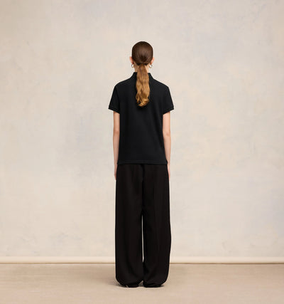Ami De Coeur Polo Shirt - Black