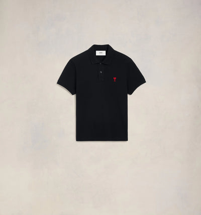 Ami De Coeur Polo Shirt - Black
