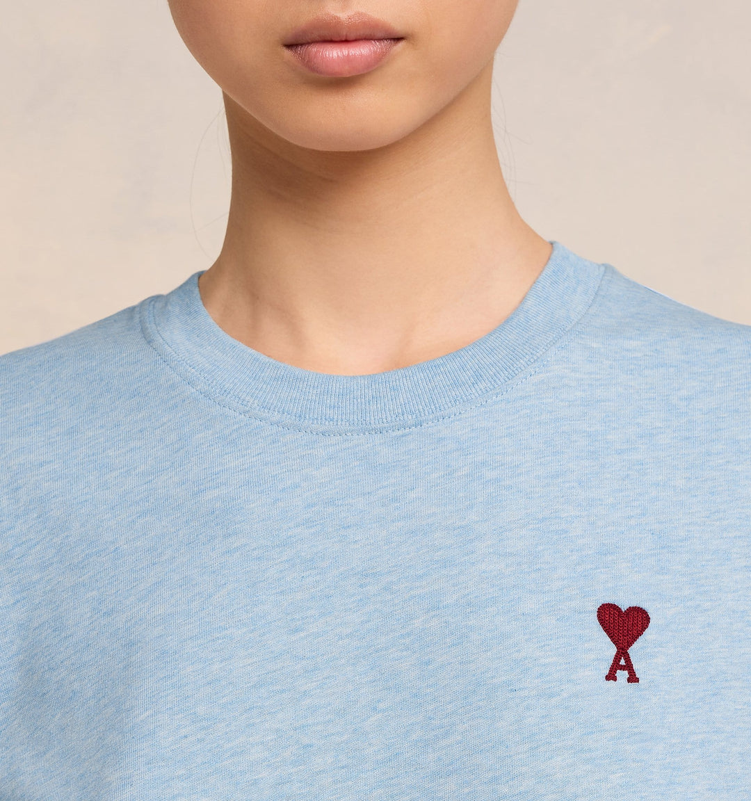Ami De Coeur T-shirt - Heather Cashmere Blue