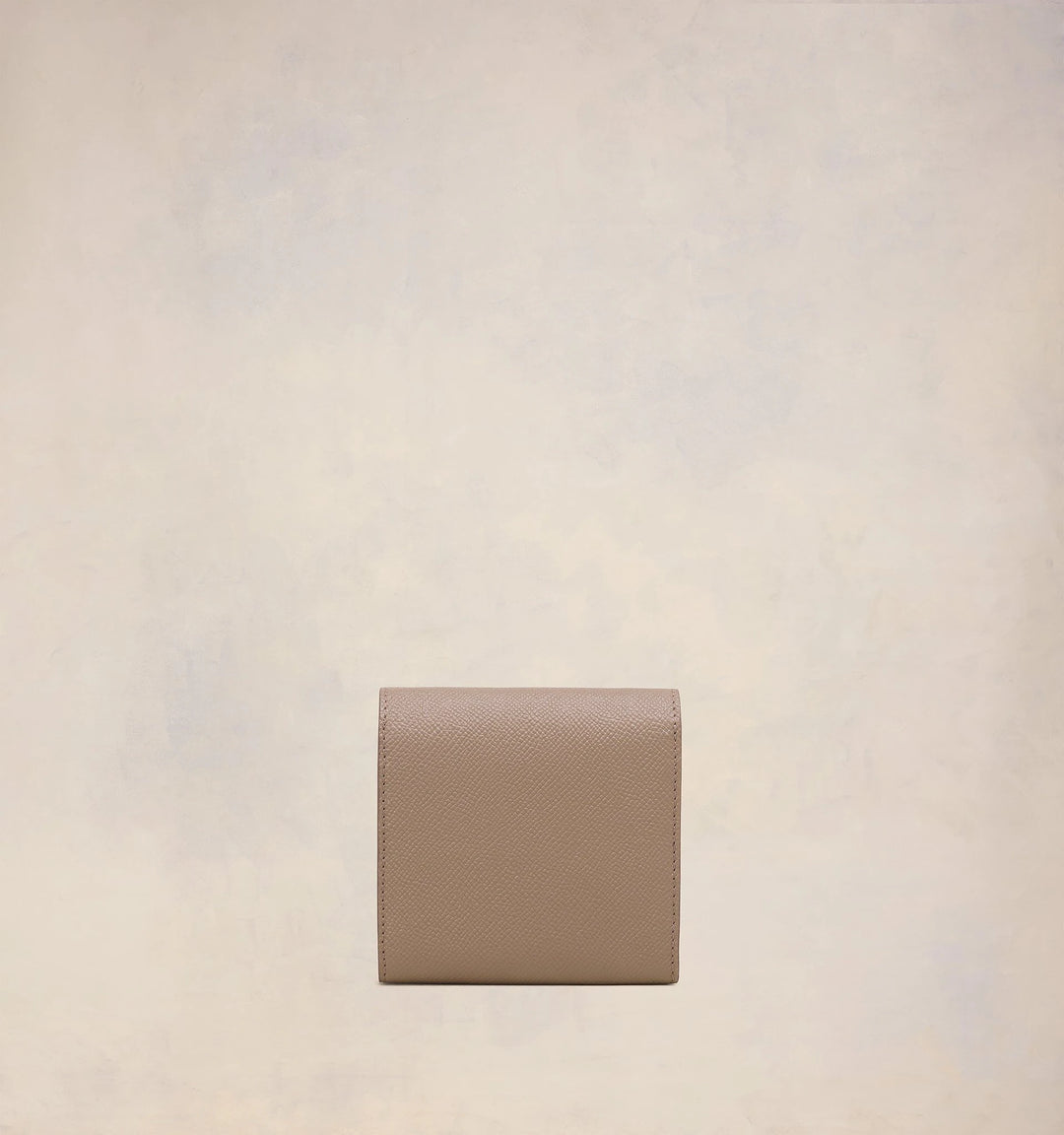 PARIS COMPACT WALLET - Light Taupe