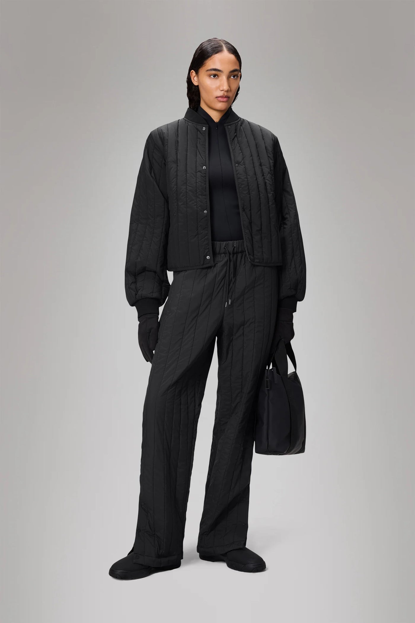Banja Liner Bomber W Jacket - Black