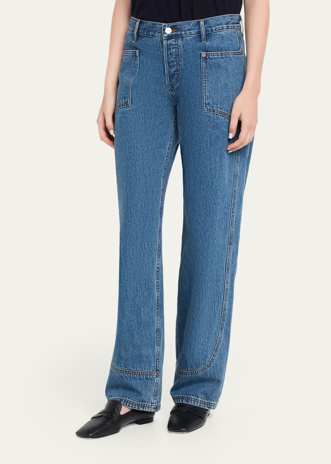 Supply Straight-Leg Utility Jeans