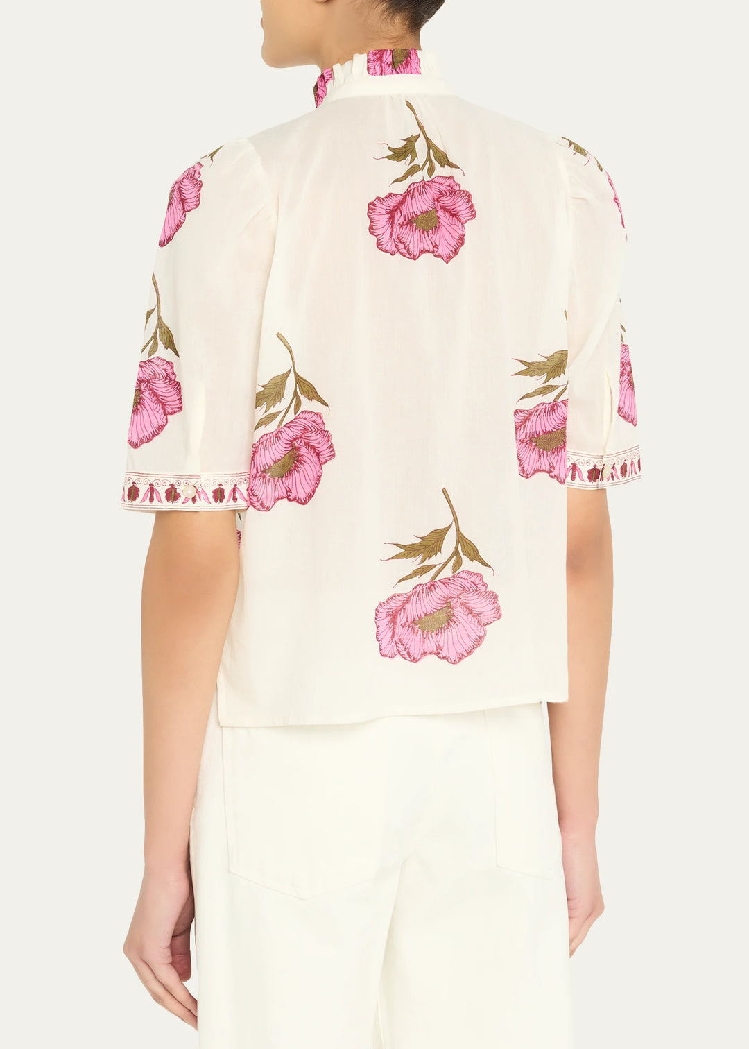 Alix of Bohemia - Winn Fuchsia Poppy Blouse