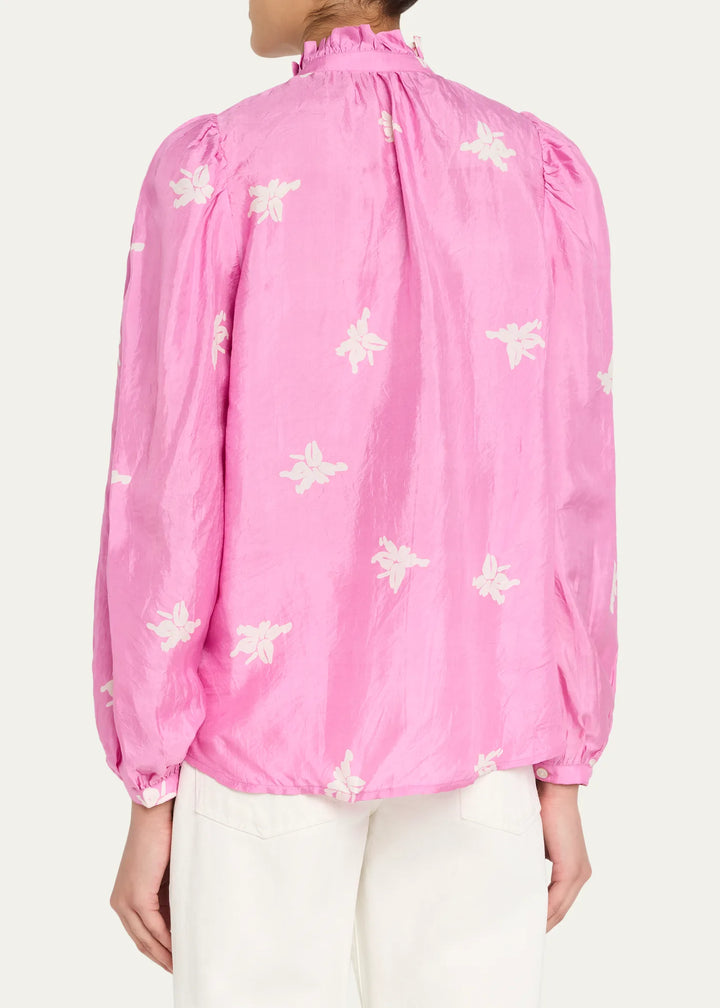Alix of Bohemia - Annabel Pink Jasmine Blouse Pink