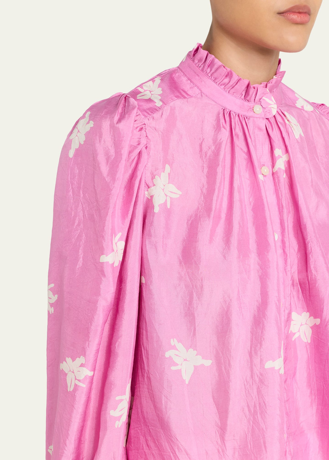 Alix of Bohemia - Annabel Pink Jasmine Blouse Pink