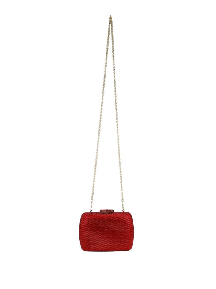 Red Crystal Clutch
