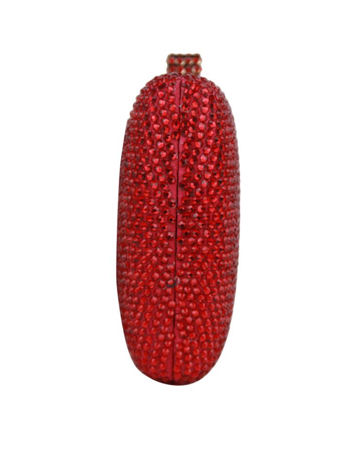 Red Crystal Clutch
