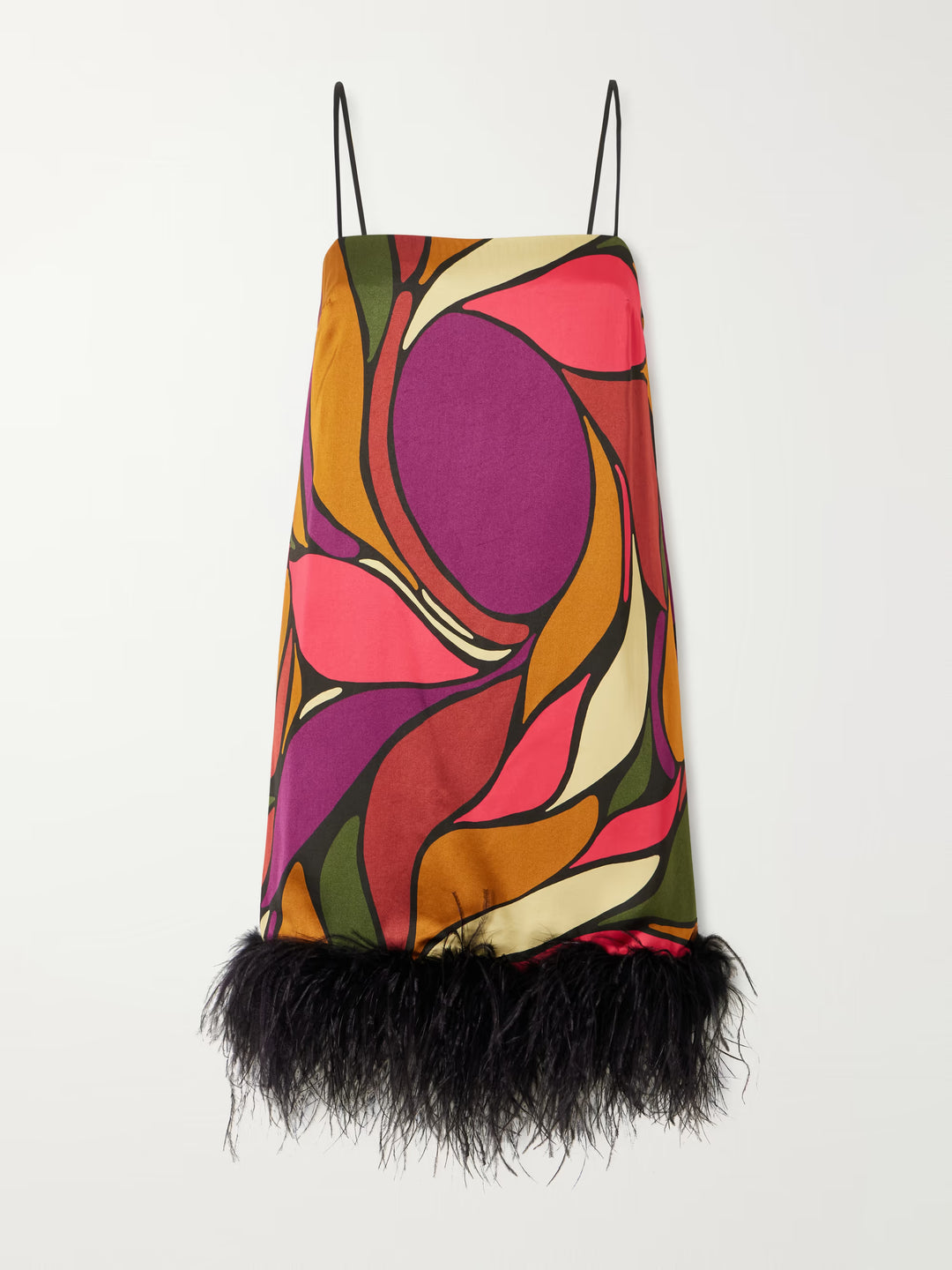 Ancona Dress - Red Multi