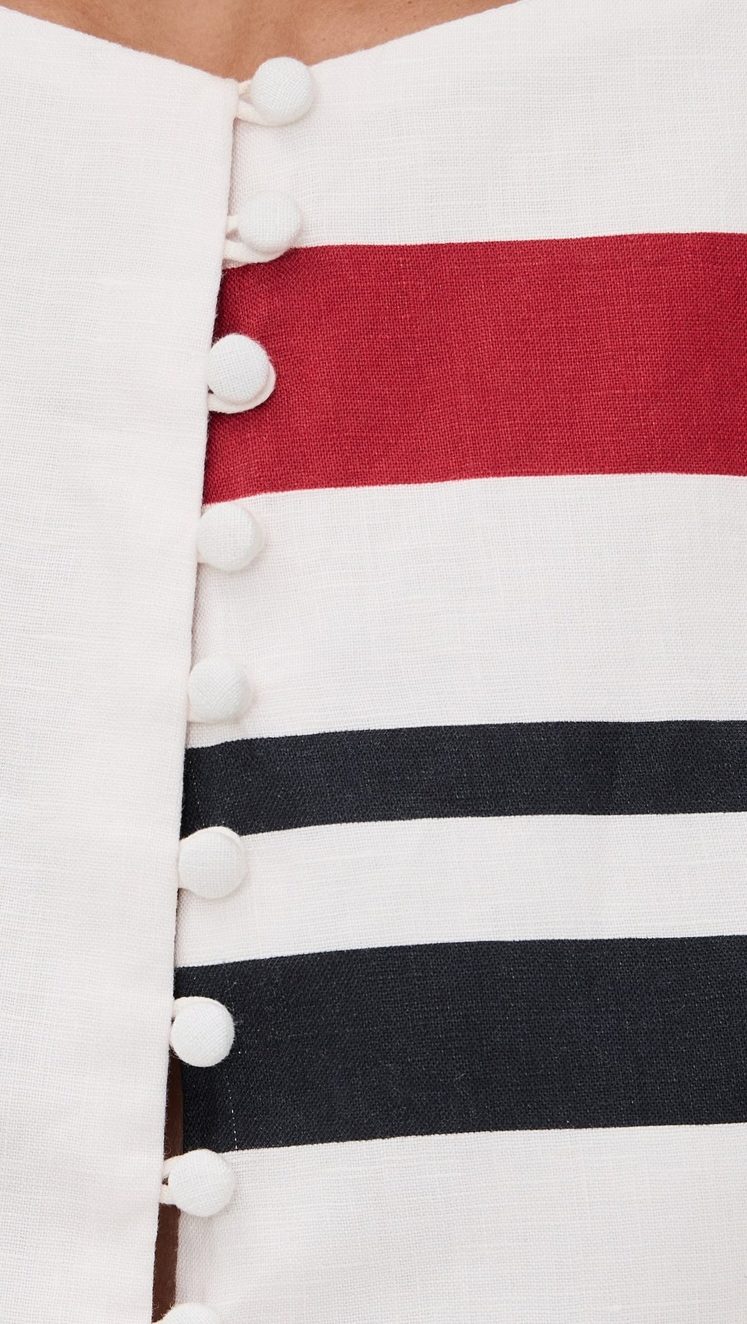 Genoya Top –  White Multi