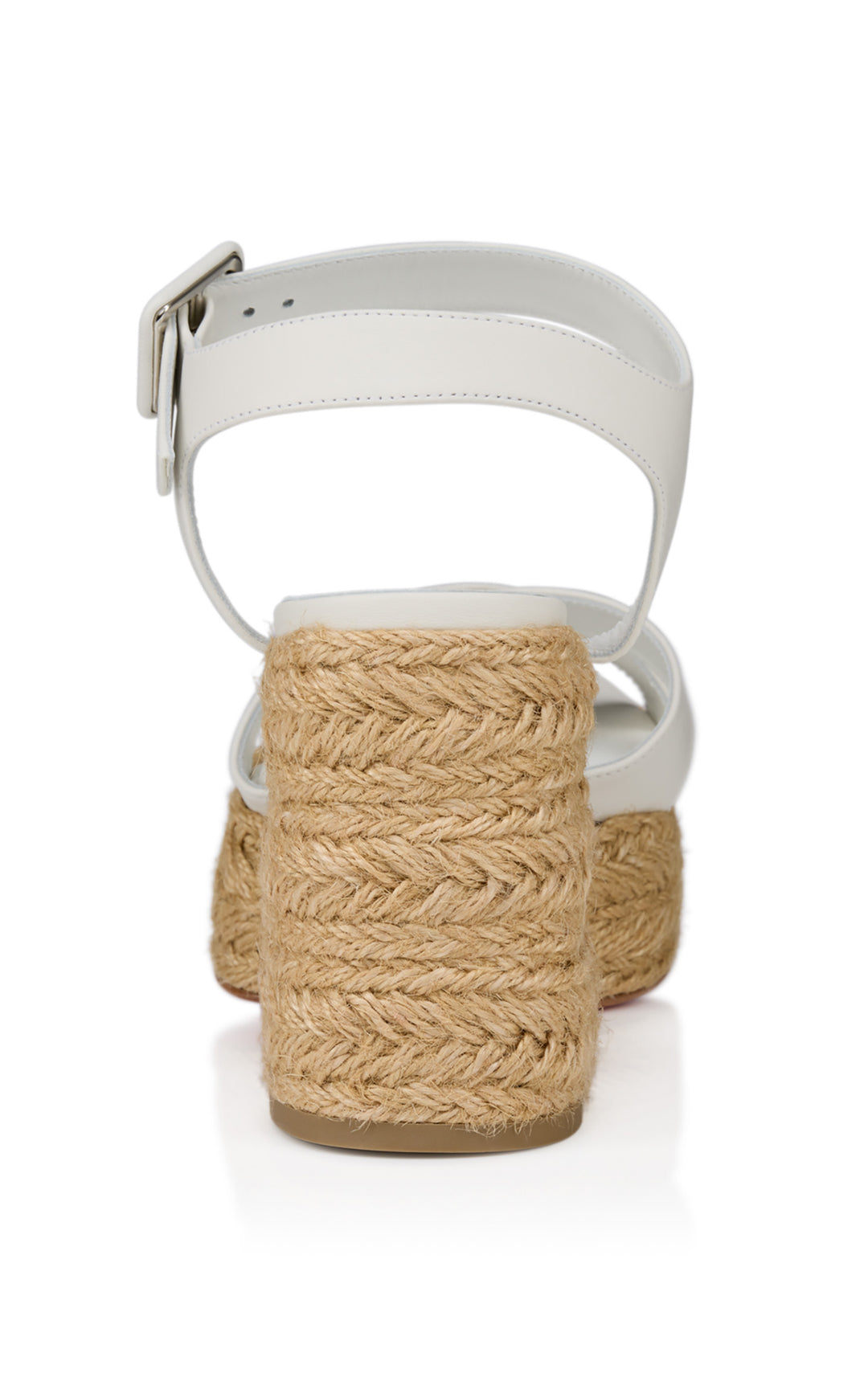 Calakala 85mm Platform Leather Sandals - White