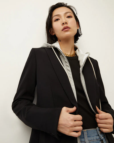 Iconic Scuba Dickey Jacket - Black