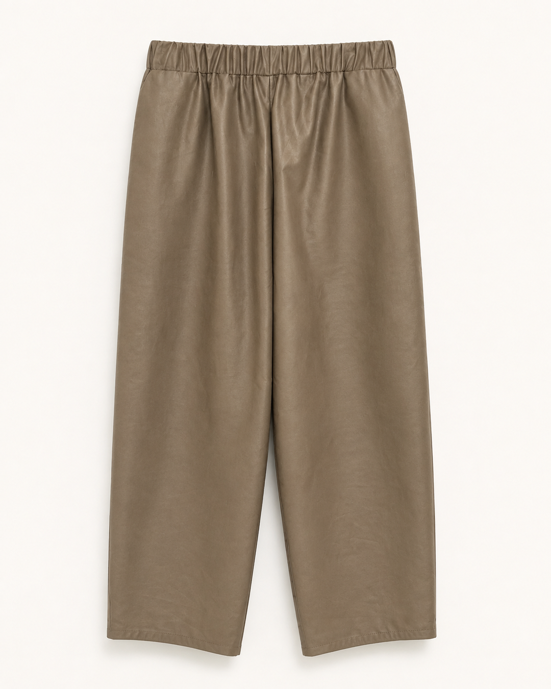 Dušan Cropped Carrot Pants in Sand
