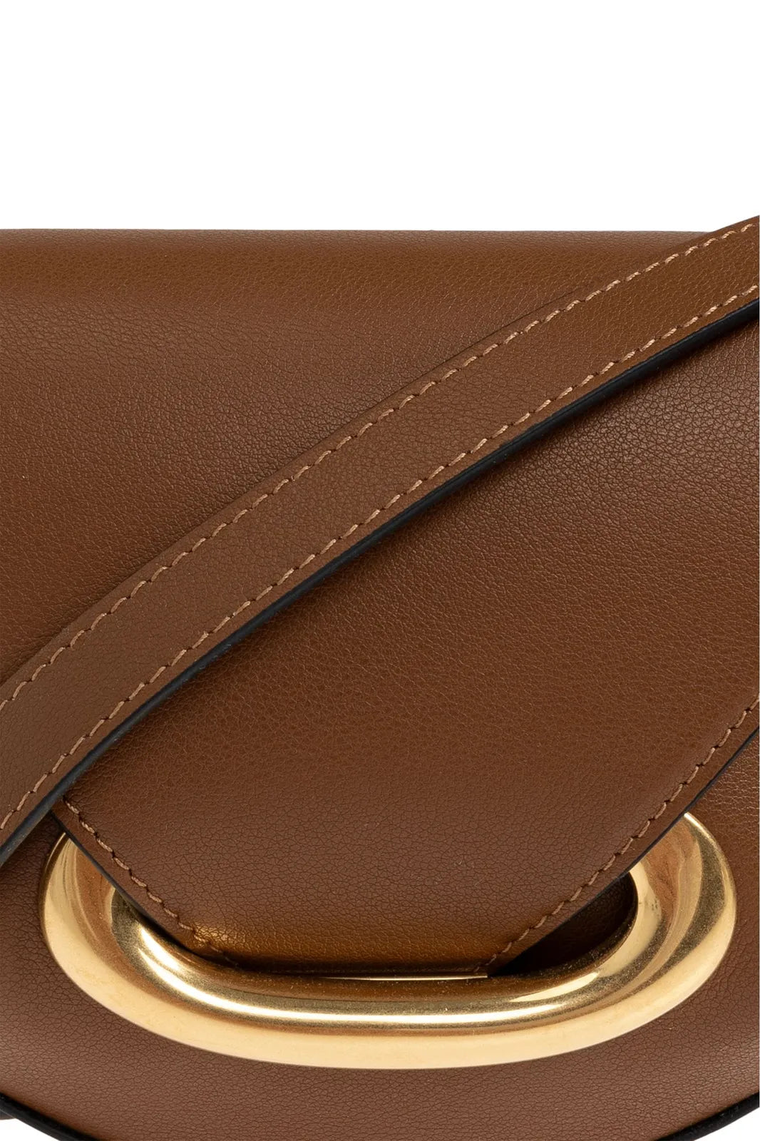 Veneto Small Shoulder Bag - Cognac