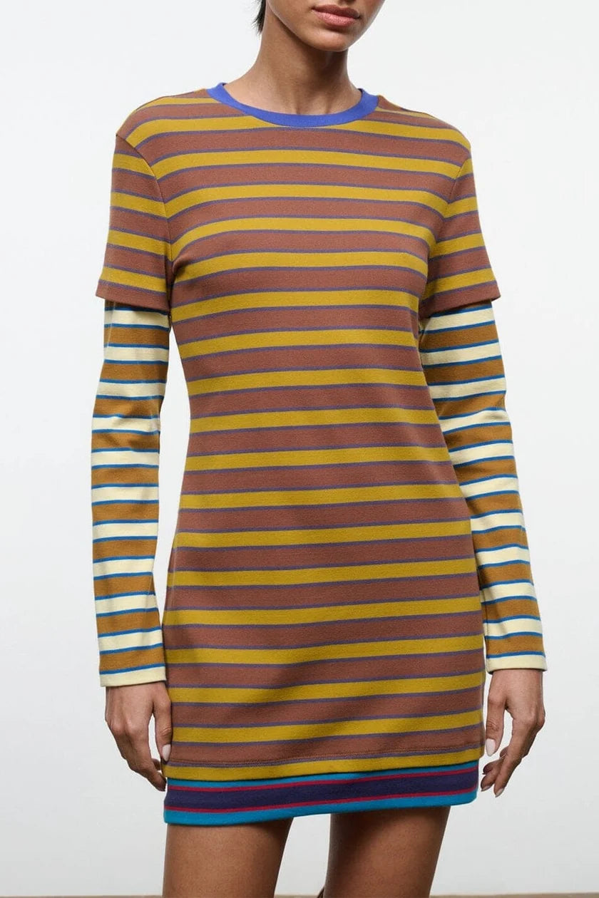 Dillon Dress - Yellow Multi