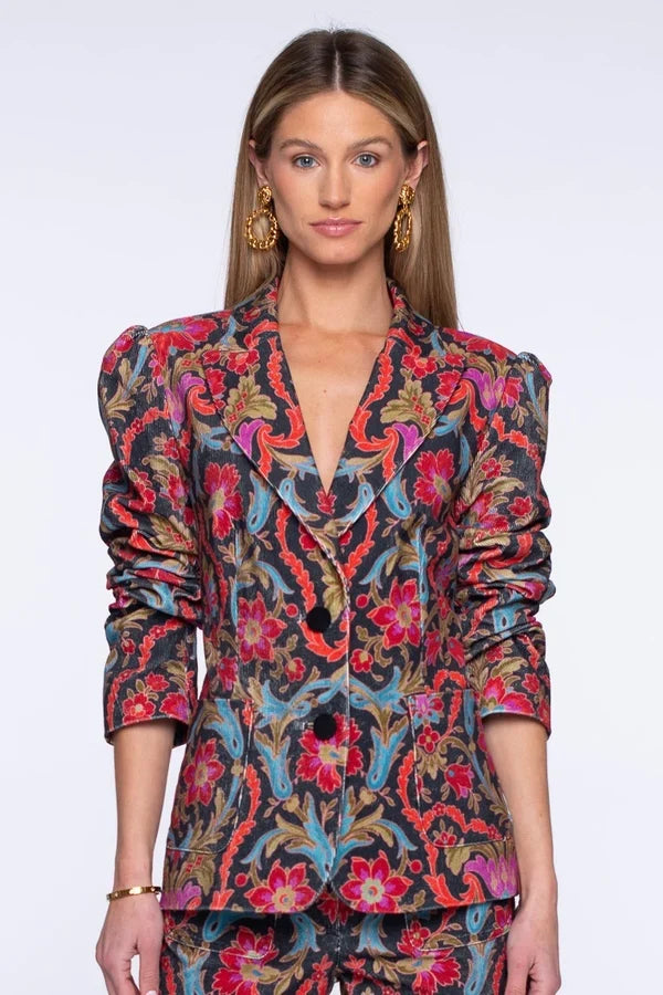 Elizabeth Blazer - Pink Multi