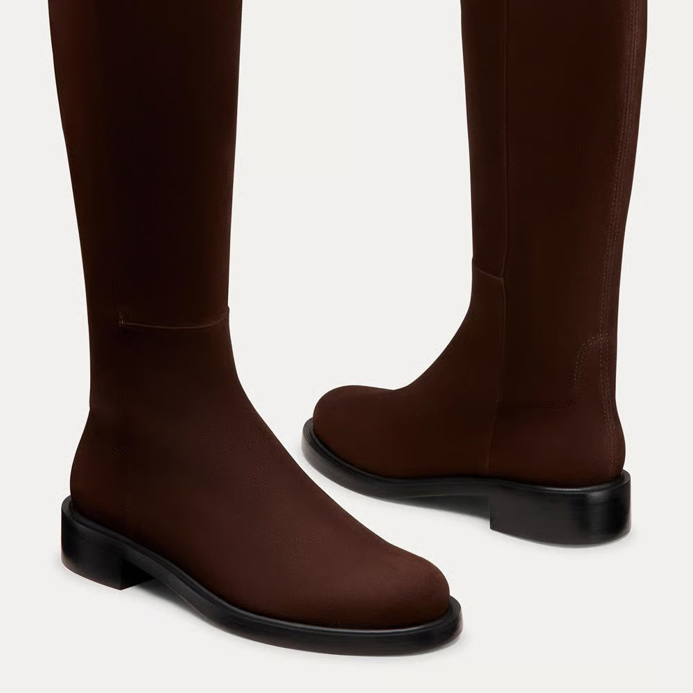 5050 Gisele Knee-High Boot in Brown