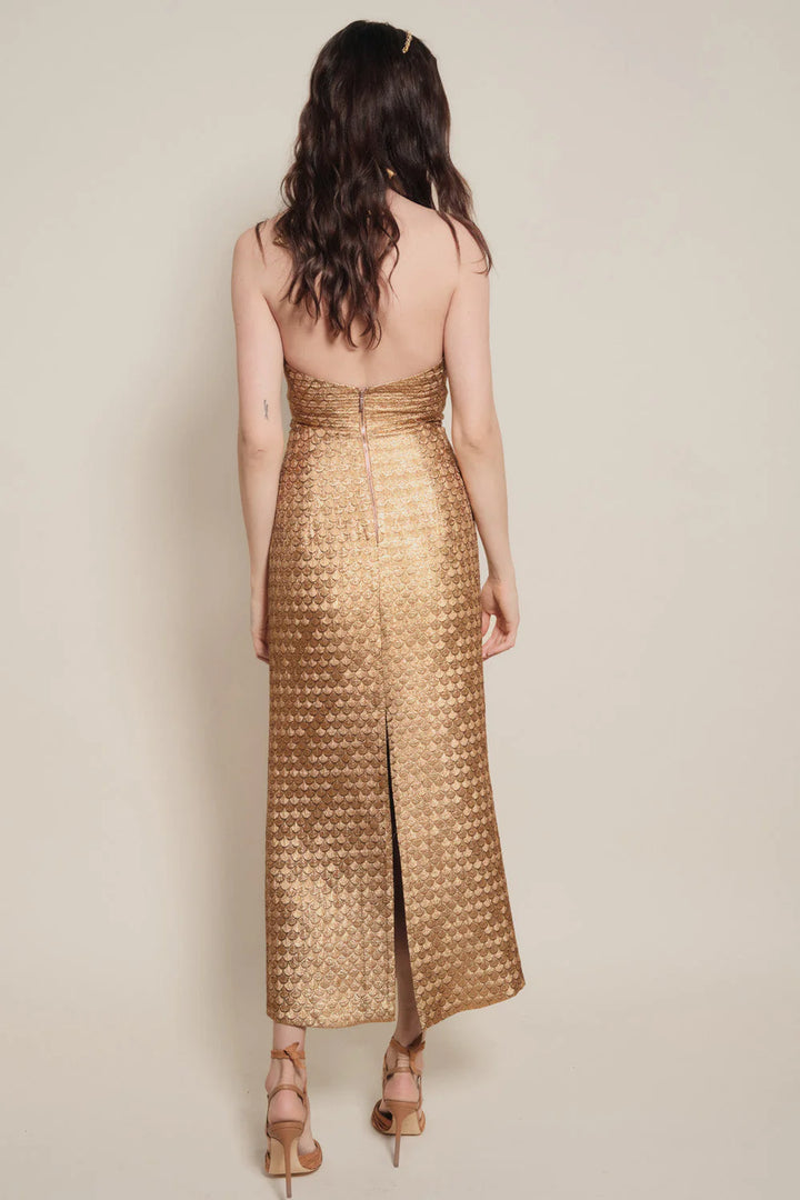Elegant Expedition Dress - Gold