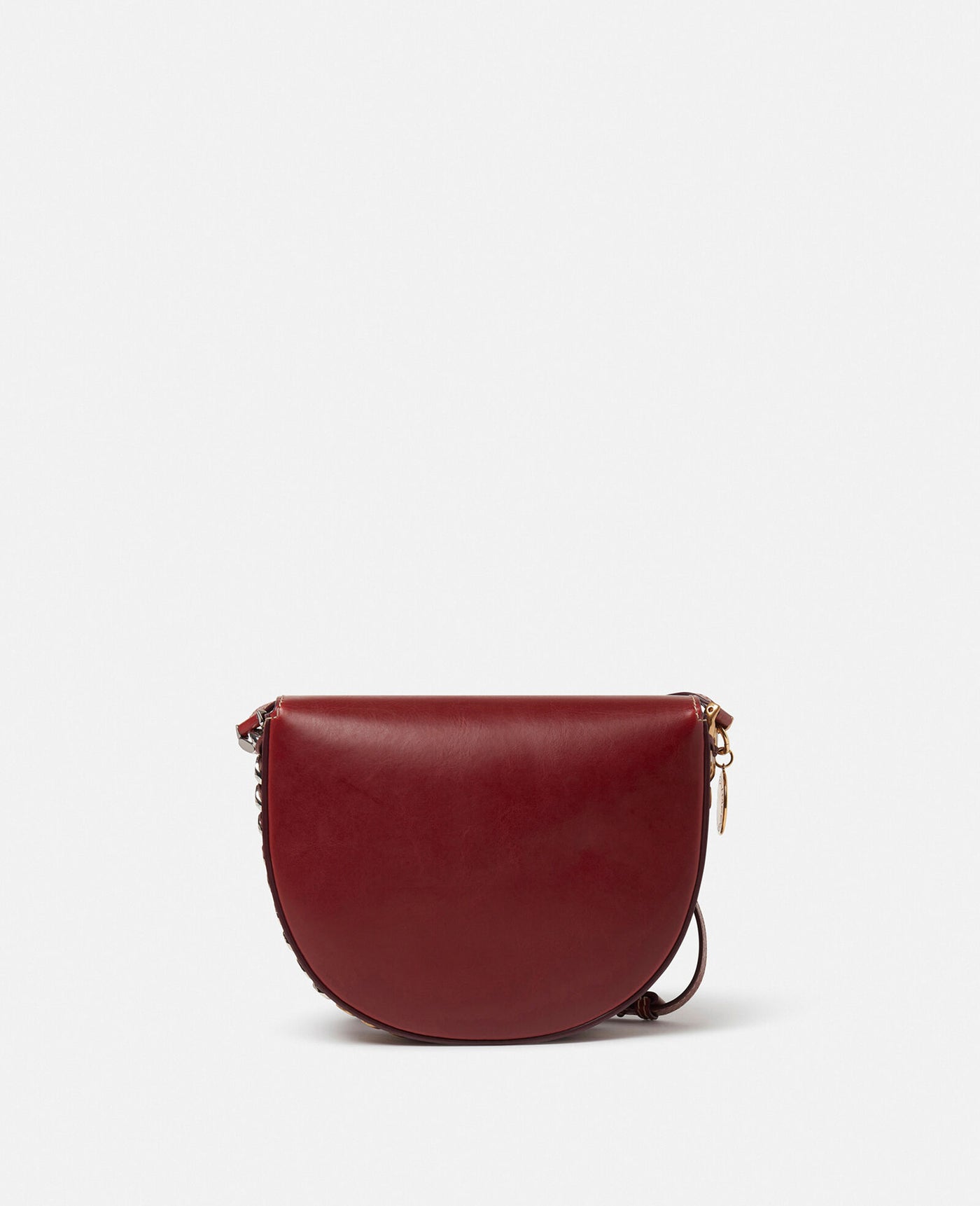 Frayme Medium Flap Shoulder Bag - Cherry