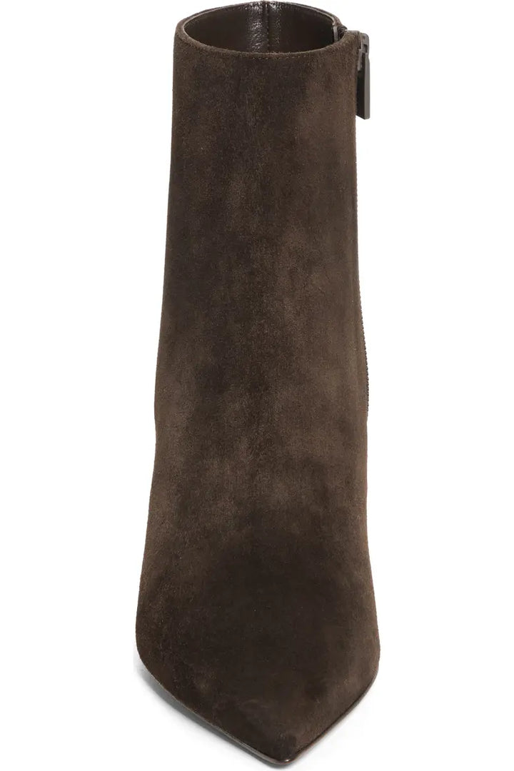 Vibella Pointed Toe Booty - Dark Brown