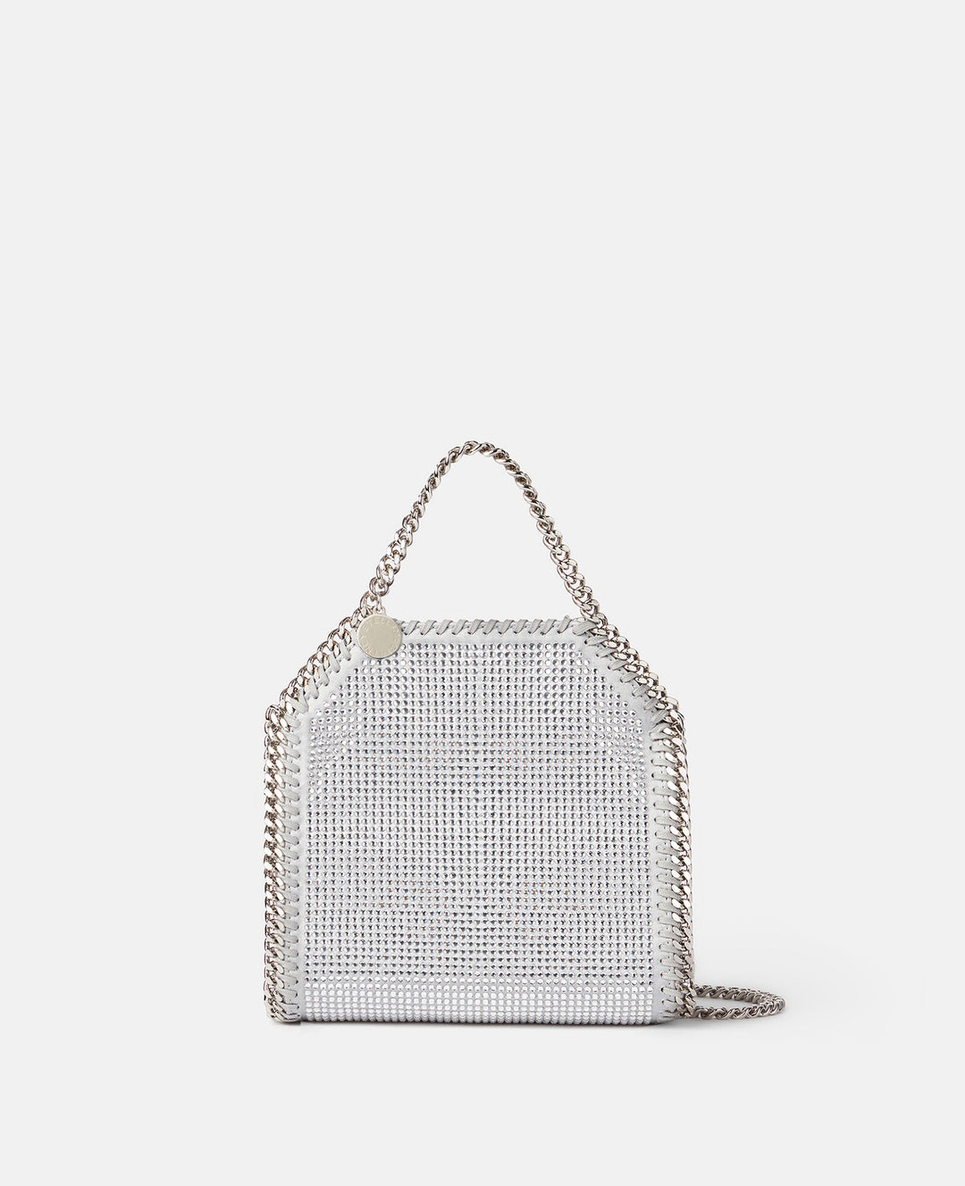 『STELLA MCCARTNEY』ミニFalabellaラインストーンメッシュ Women Gold Falabella Crystal Mesh Mini Tote Bag | Stella