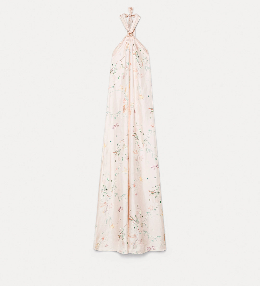 Deliverance Neckline Dress - Pink Multi