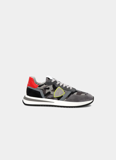 Men's Tropez 2.1 Low Sneakers - Camouflage/Grey/Red