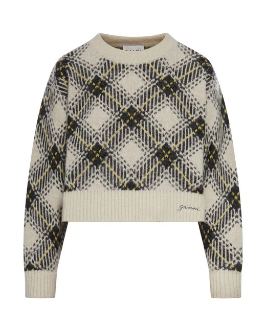 Wool Oversized Sweater - Gray