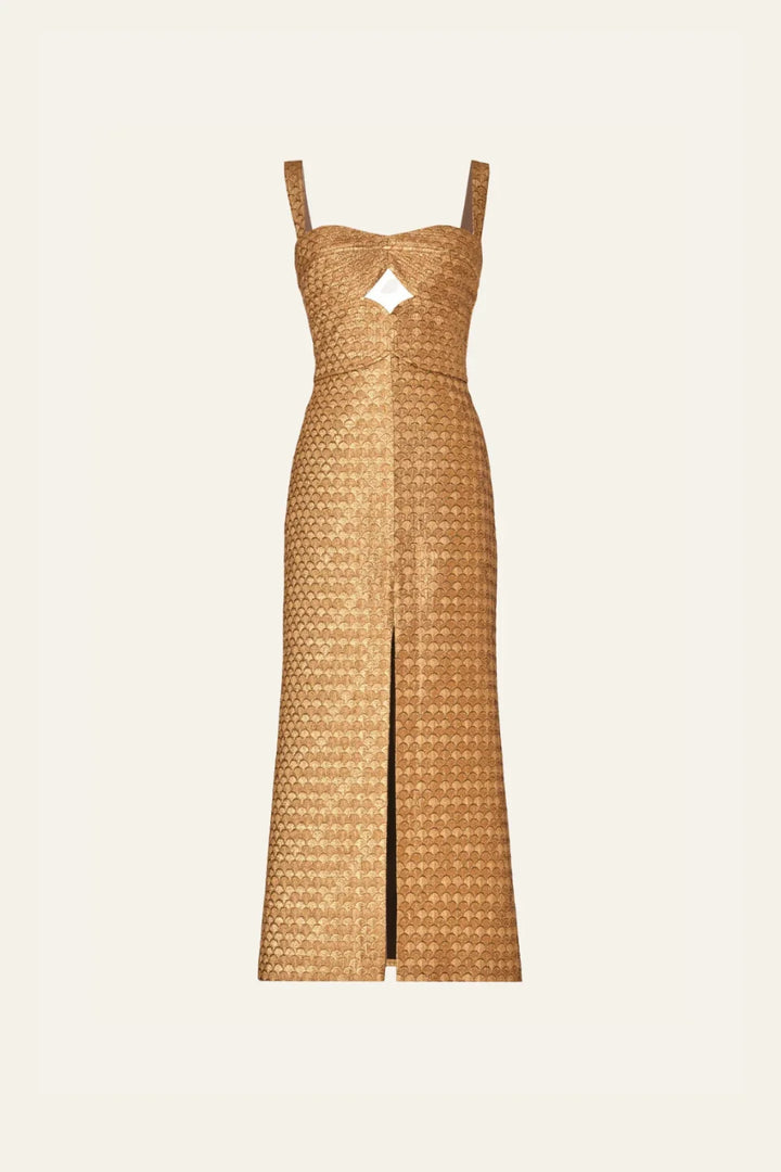 Ideal Universe Dress - Gold