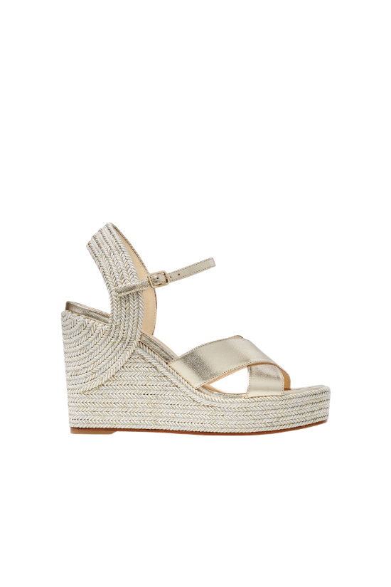 Dellena 100 Wedge - Champagne