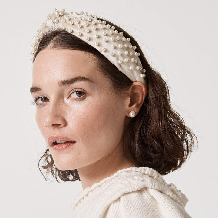 Lele Sadoughi - Ashford Pearl Stud Earrings