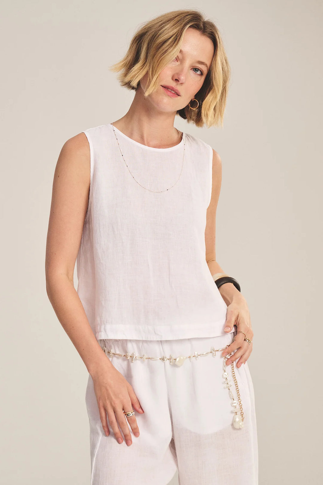 Maxine Top - White