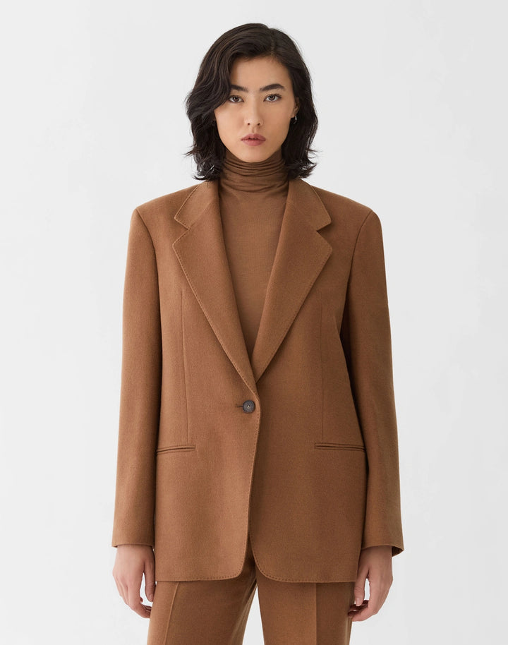 Camel Hair Blazer - Camel