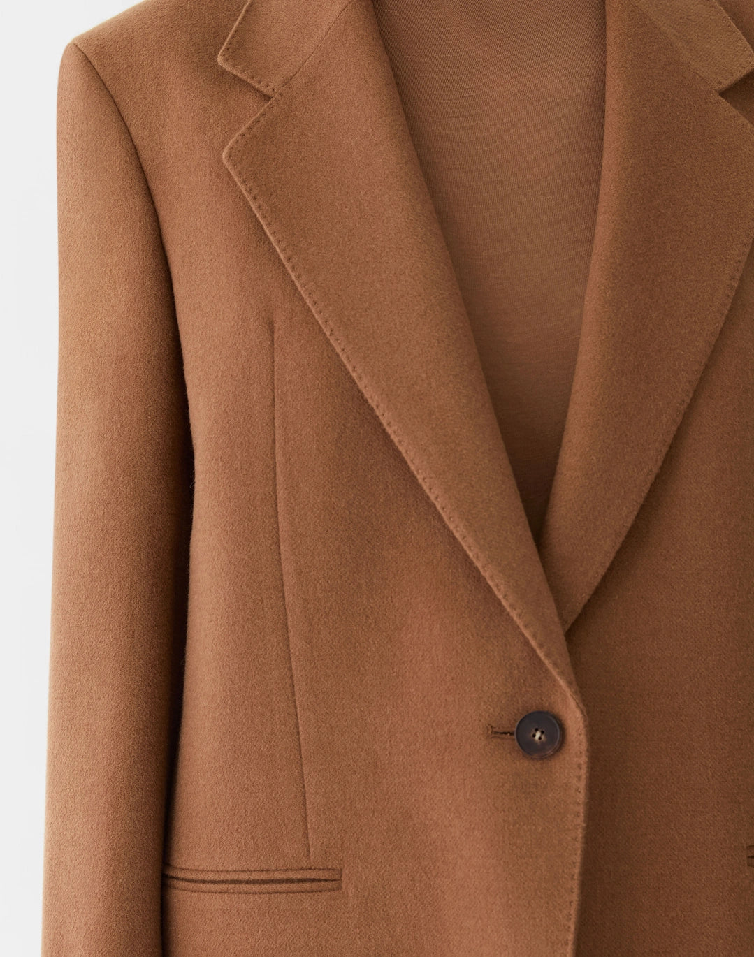 Camel Hair Blazer - Camel