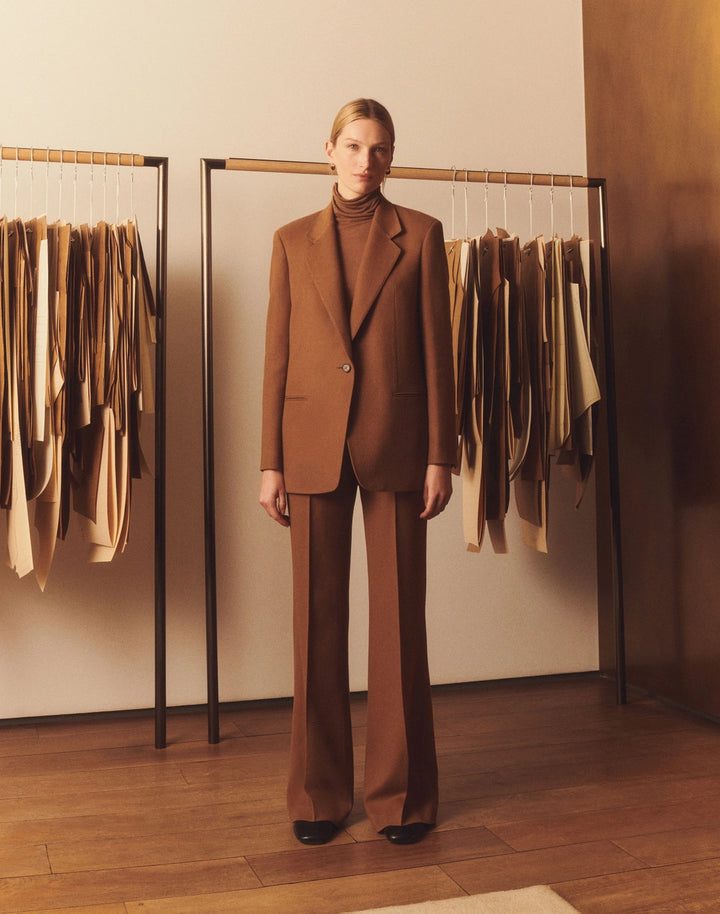 Camel Hair Blazer - Camel