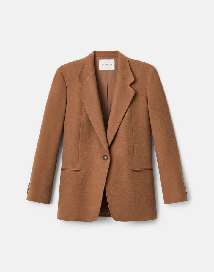 Camel Hair Blazer - Camel