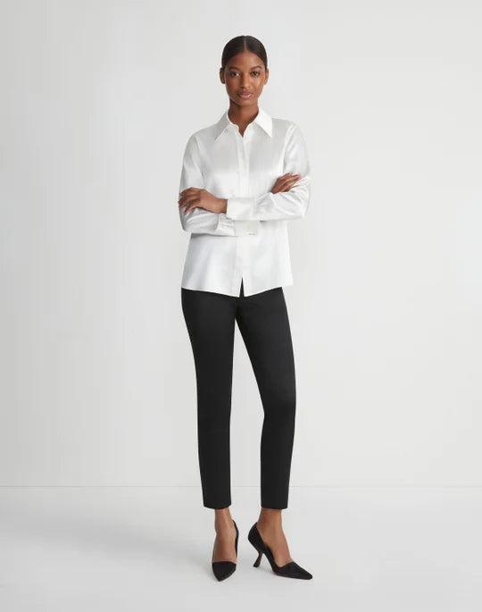 Sateen Stanton Pant - Black