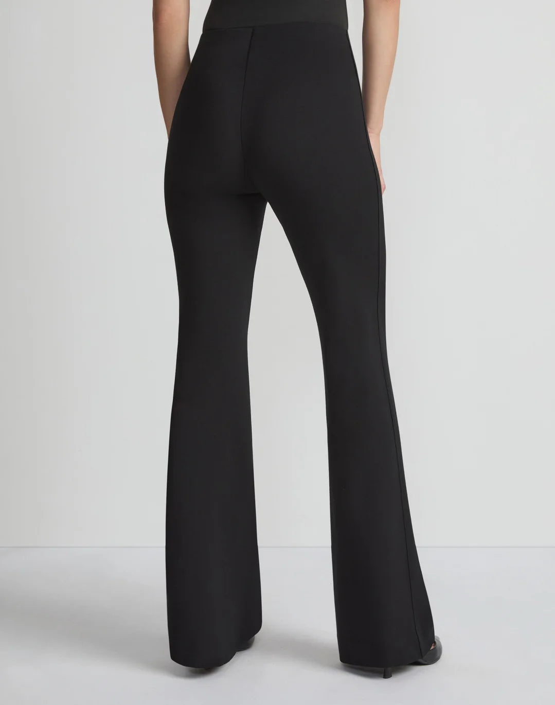 Regenerated Punto Milano Gates Flared Pant - Black