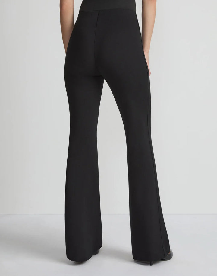 Regenerated Punto Milano Gates Flared Pant - Black