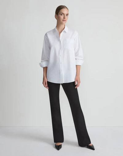 Regenerated Punto Milano Gates Flared Pant - Black