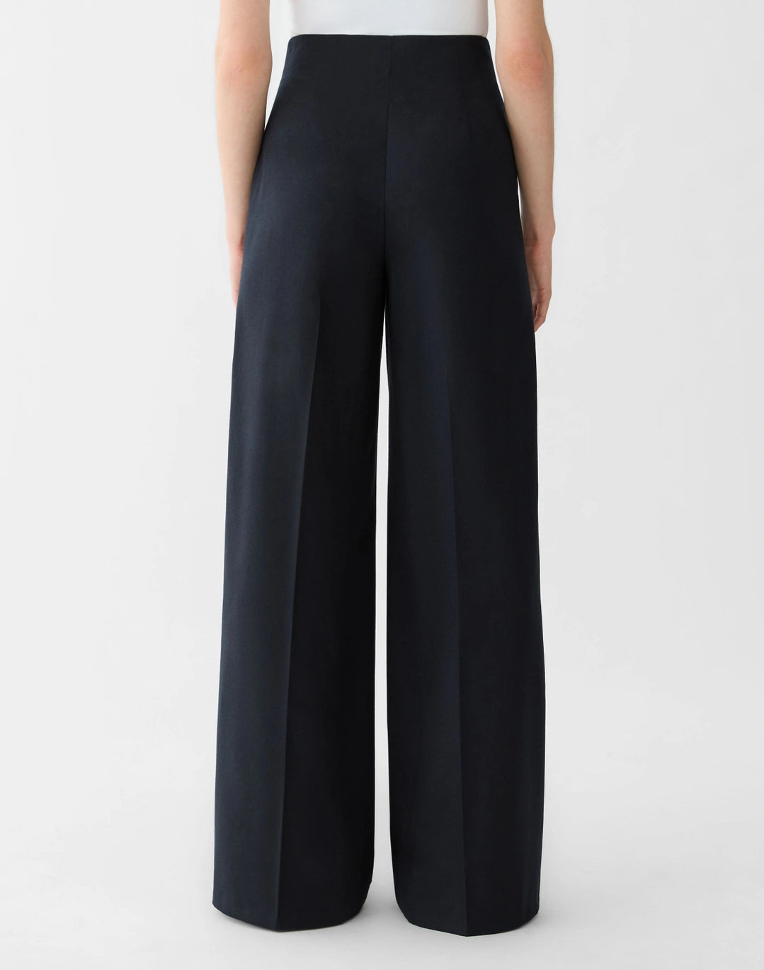 Brushed Responsible Wool Thames Pant - Ink