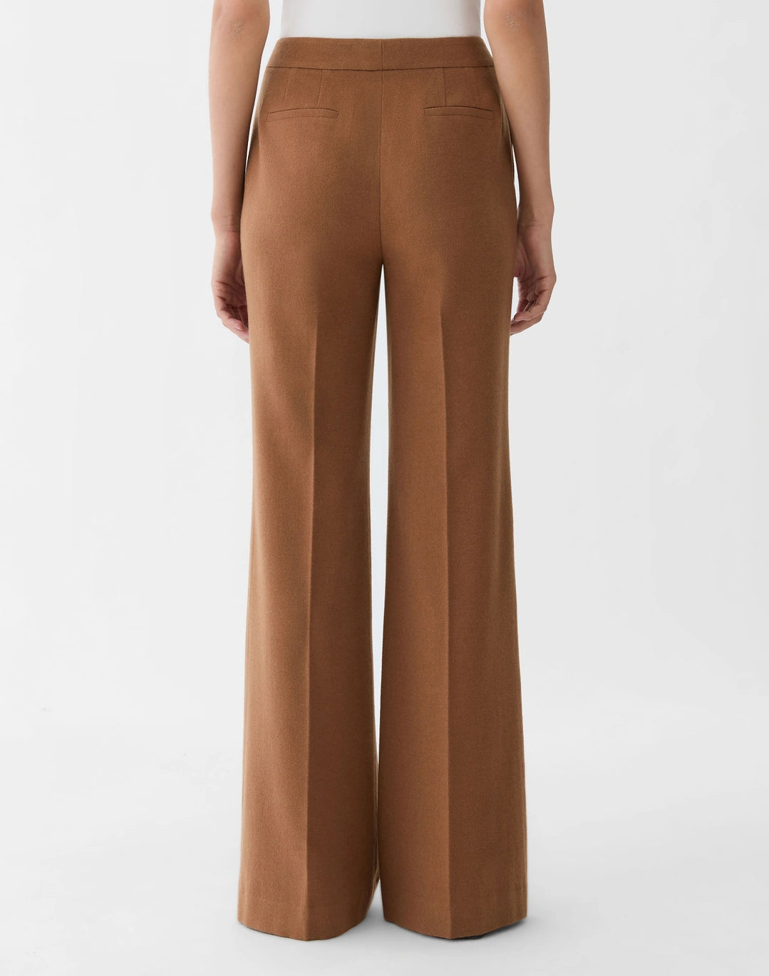 Camel Hair Lafayette Flare Pant - Camel