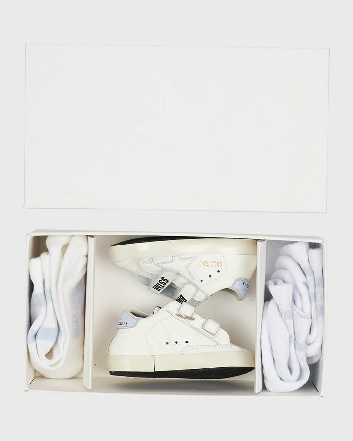 Baby School Set Nappa - Light Blue