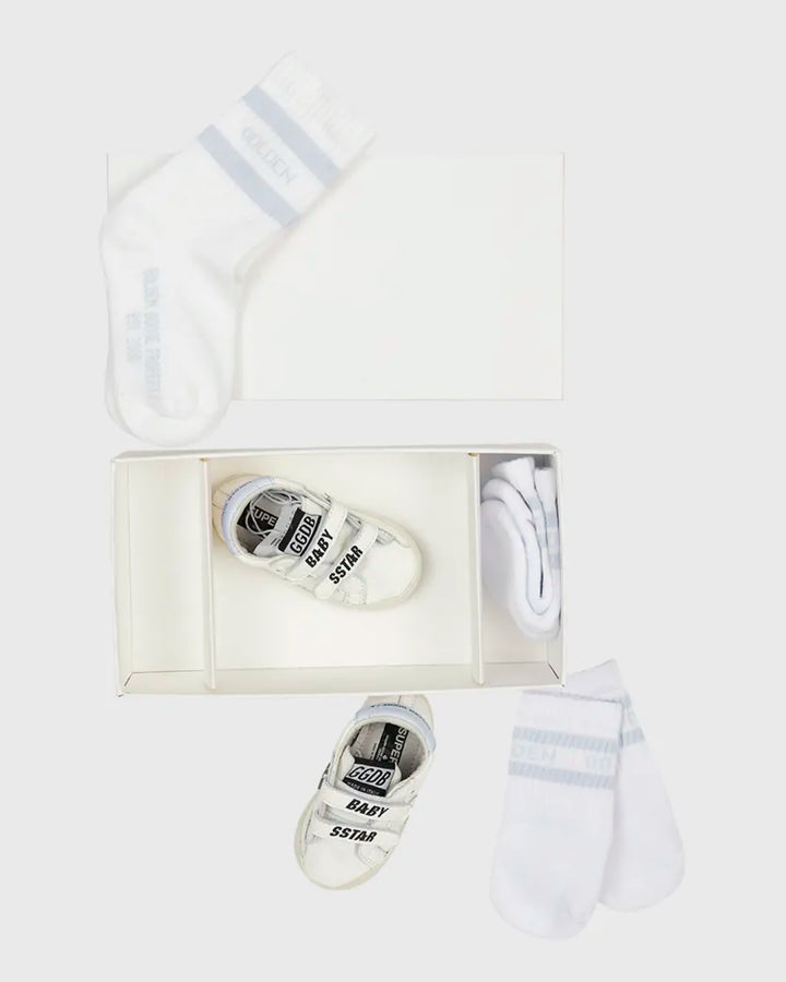 Baby School Set Nappa - Light Blue