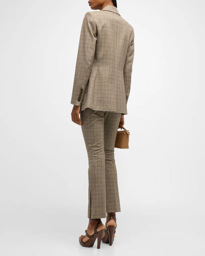 Arte Check Crop Pant