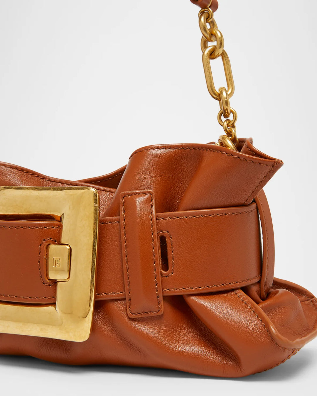 Anthem Leather Shoulder Bag - Tan
