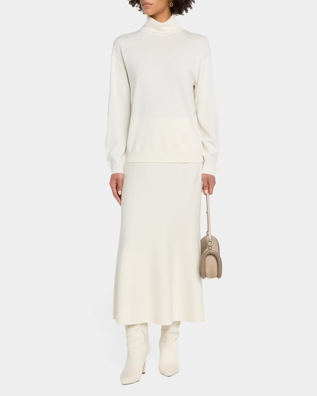 Kasey Midi Skirt - Ivory